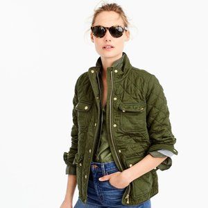 J. Crew Quilted Downtown Field Jacket LIKE NEW